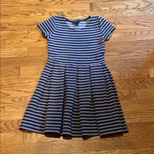 Polo Ralph Lauren Striped Pleated Dress